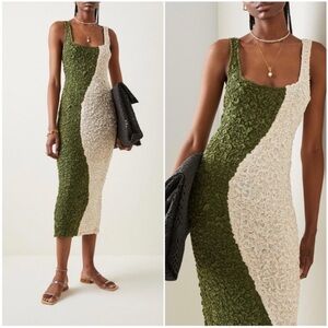 NWOT Mara Hoffman FULL CIRCLE SLOAN Popcorn DRESS $725